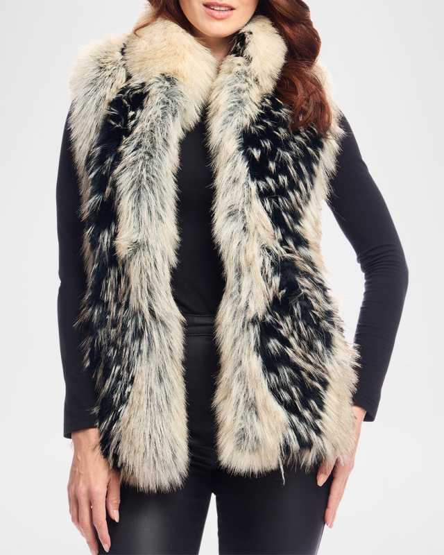 Limited Edition Faux-Fur Vest - Inclusive Sizing